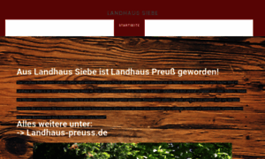 Landhaus-siebe.de thumbnail