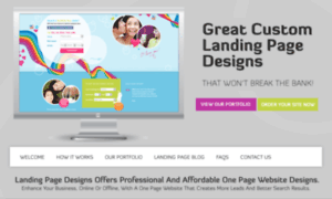 Landing-page-designs.info thumbnail