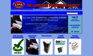 Landlordprotectionagency.com thumbnail