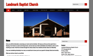 Landmarkbaptistwaco.com thumbnail