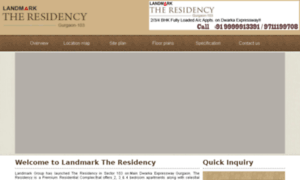 Landmarkresidency.org thumbnail