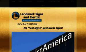 Landmarksignsinc.com thumbnail