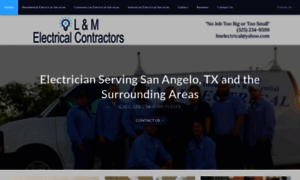 Landmelectricalcontractors.com thumbnail