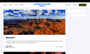 Landscapephotographynetwork.com thumbnail