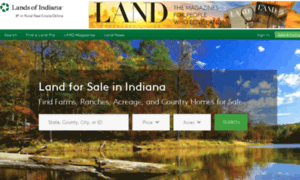 Landsofindiana.com thumbnail