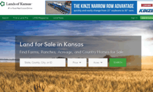 Landsofkansas.com thumbnail