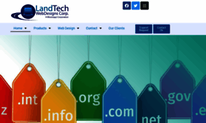 Landtechwebdesigns.com thumbnail