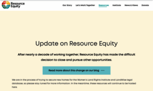 Landwise.resourceequity.org thumbnail