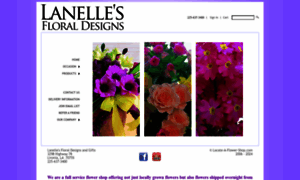 Lanellesfloraldesigns.com thumbnail