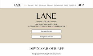 Lanesalonclt.com thumbnail