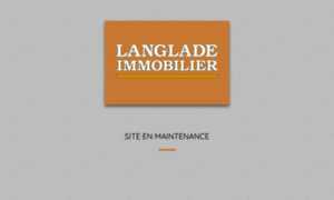 Langlade-immobilier.com thumbnail