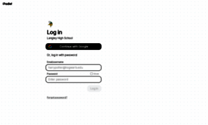 Langleyhighschool.padlet.org thumbnail