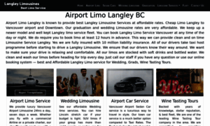 Langleylimo.ca thumbnail