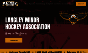 Langleyminorhockey.ca thumbnail