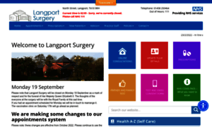 Langportsurgery.co.uk thumbnail