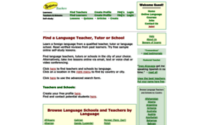 Language-school-teachers.com thumbnail