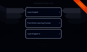 Languageexchange.co.uk thumbnail