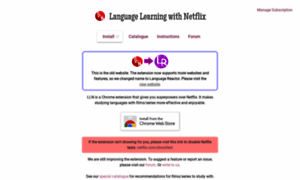 Languagelearningwithnetflix.com thumbnail