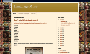 Languagemuse.blogspot.com thumbnail