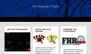 Languageoflight.blog thumbnail