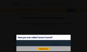 Languages.cancercouncil.com.au thumbnail