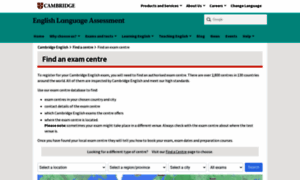 Languagetrainingandassessment.cambridgecentres.org thumbnail