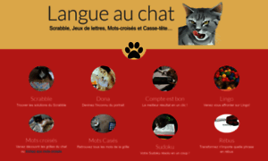 Langue-au-chat.fr thumbnail
