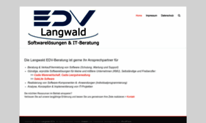 Langwald-edv.com thumbnail