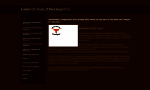 Lanierbureauofinvestigation.weebly.com thumbnail