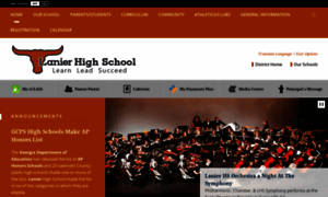 Lanierhs.org thumbnail