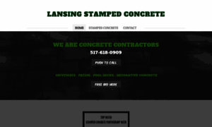 Lansingstampedconcrete.com thumbnail