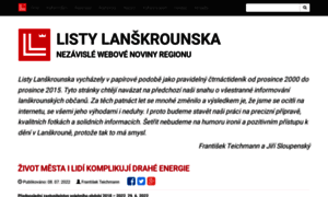 Lanskrounsko.info thumbnail