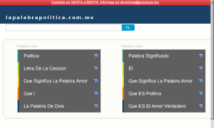 Lapalabrapolitica.com.mx thumbnail