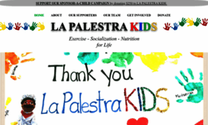 Lapalestrakids.org thumbnail