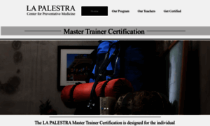 Lapalestramastertrainercertification.com thumbnail