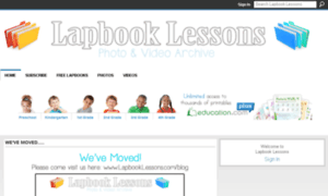Lapbooklessons.ning.com thumbnail