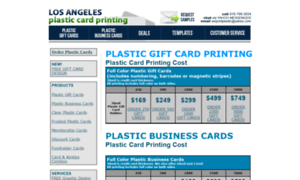 Laplasticcardprinting.com thumbnail