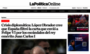 Lapoliticaonline.com.mx thumbnail