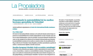 Lapropaladora.com.ar thumbnail