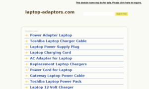 Laptop-adaptors.com thumbnail