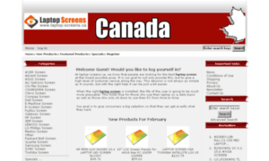 Laptop-screens.ca thumbnail