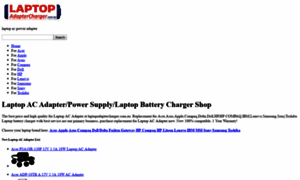 Laptopadaptercharger.com.au thumbnail