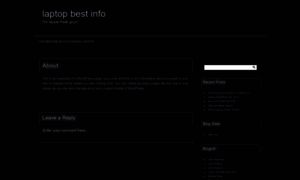 Laptopbestinfo.wordpress.com thumbnail