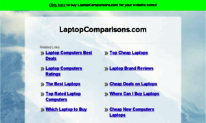 Laptopcomparisons.com thumbnail