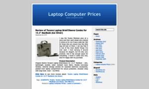 Laptopcomputerprices.wordpress.com thumbnail