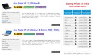 Laptoppricesinindia.net thumbnail