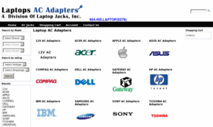 Laptopsacadapters.com thumbnail