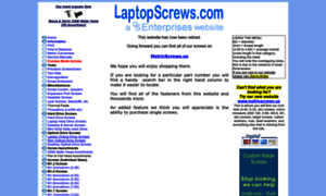 Laptopscrews.com thumbnail