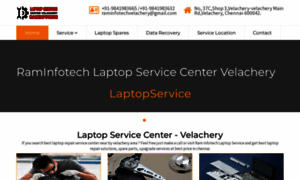 Laptopservicecentervelachery.co.in thumbnail