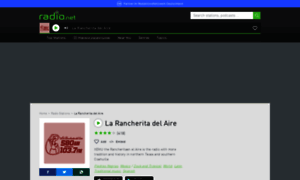 Larancherita.radio.net thumbnail